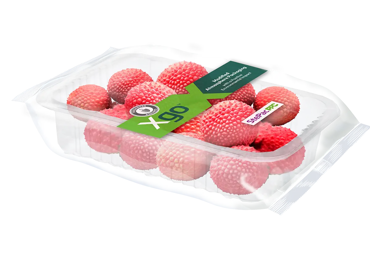 Xgo Flow Pack Lychee packaging Xgo Flow Pack Lychee packaging