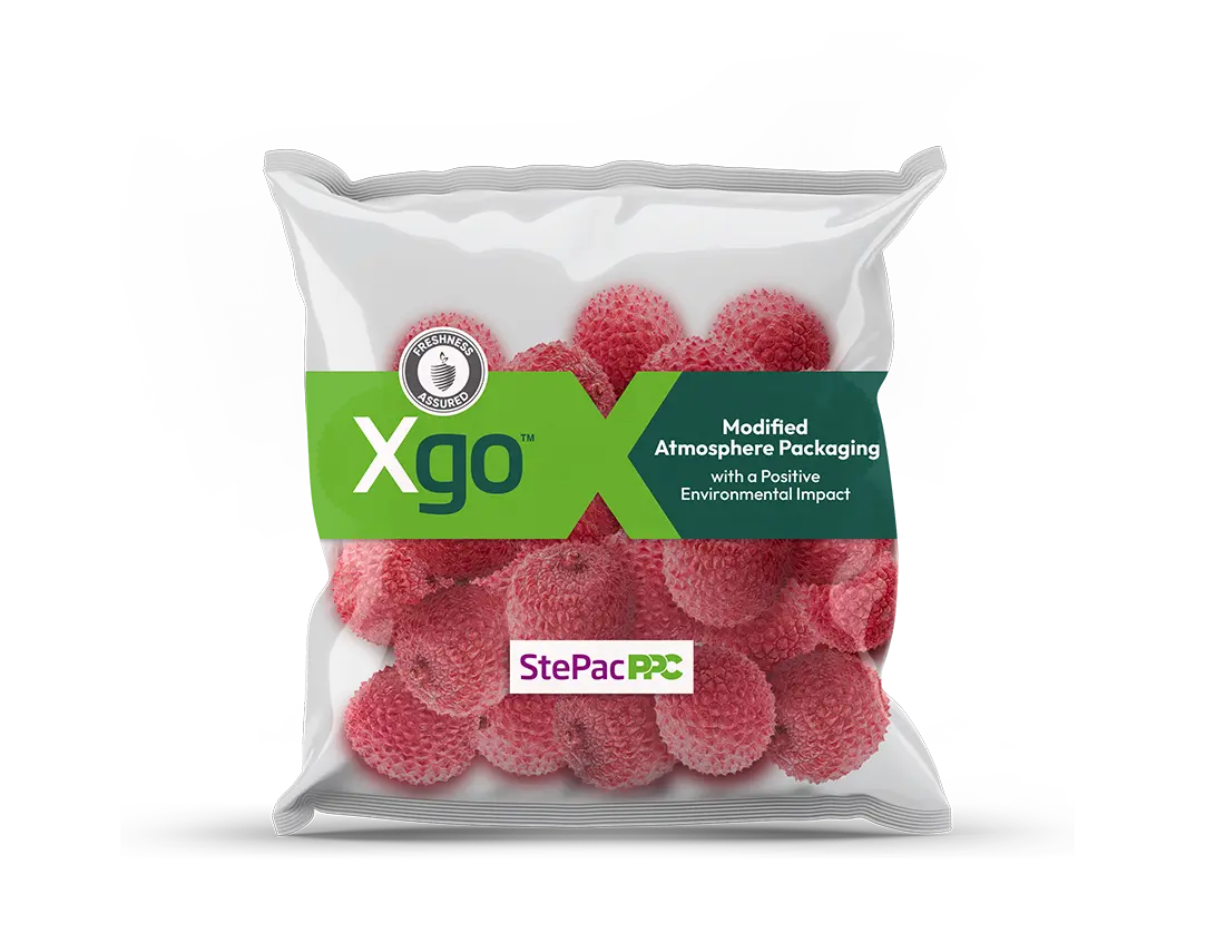 Xgo Preformed Bag Lychee Xgo Preformed Bag Lychee packaging