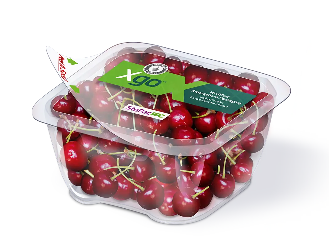 Xgo Resealable Lidding Film Cherry packaging Xgo Resealable Lidding Film Cherry packaging