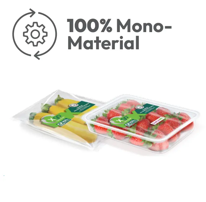 Mono Material 100% Mono-Material